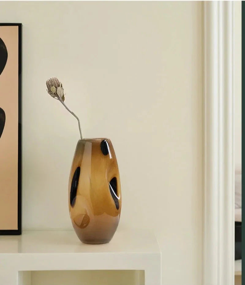 Amberfield Polka Vase
