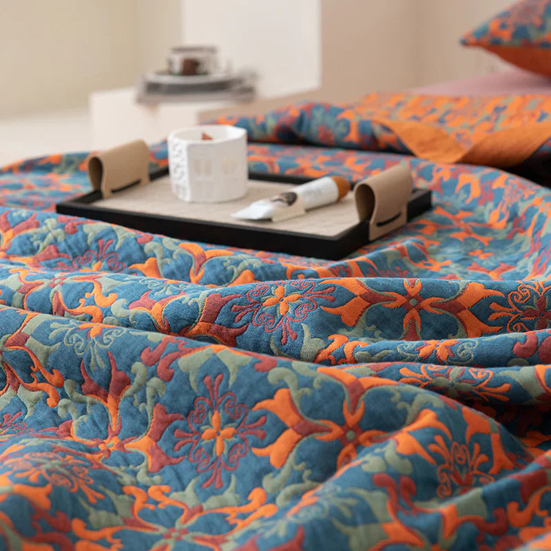 Nehari Cotton Reversible Quilt