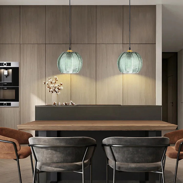 Leaf Pattern Pendant Lights