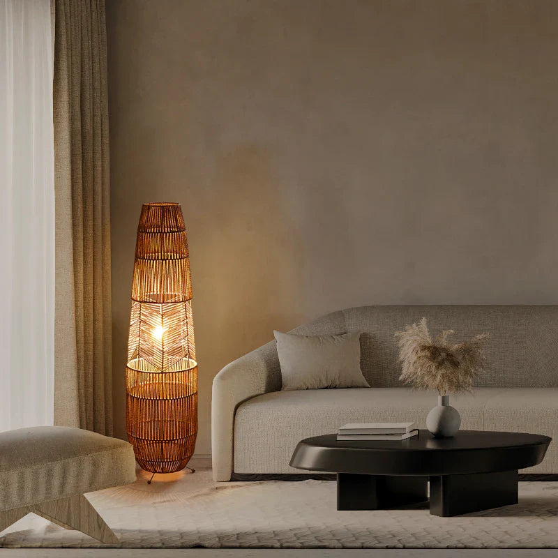 Herringbone Lamp