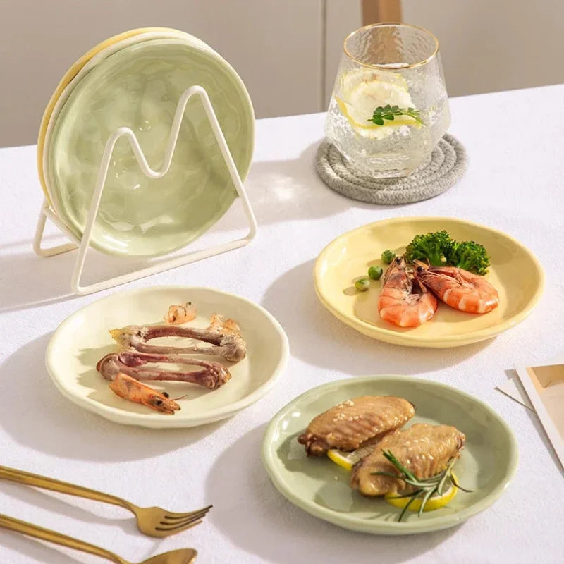 Luna Creme Pastel Dishes