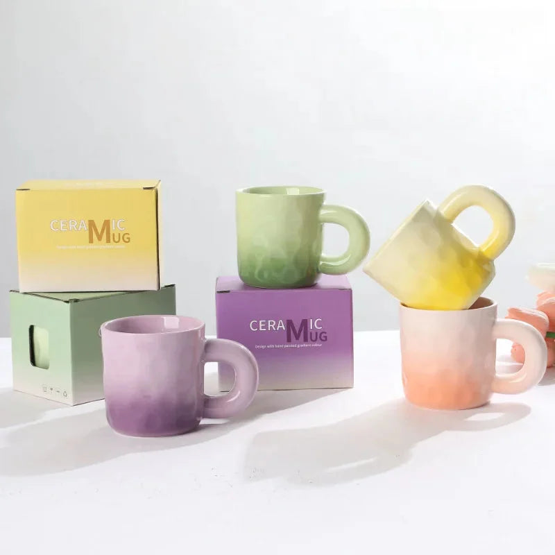 Cloud Bloom Gradient Mug