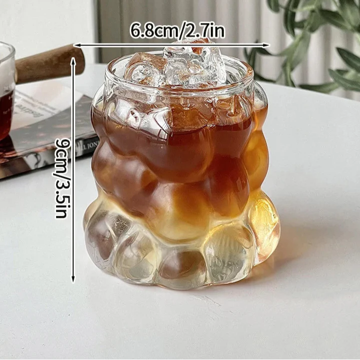 Irregular Crystal Glasses Pebble