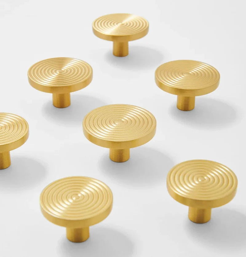 Sundial Brass Cabinet Knob