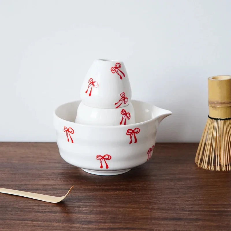 Scarlet Ribbon Matcha Set