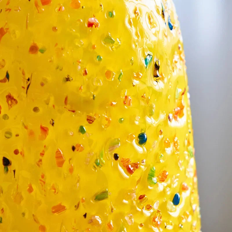Confetti Pop Textured Glass Vase