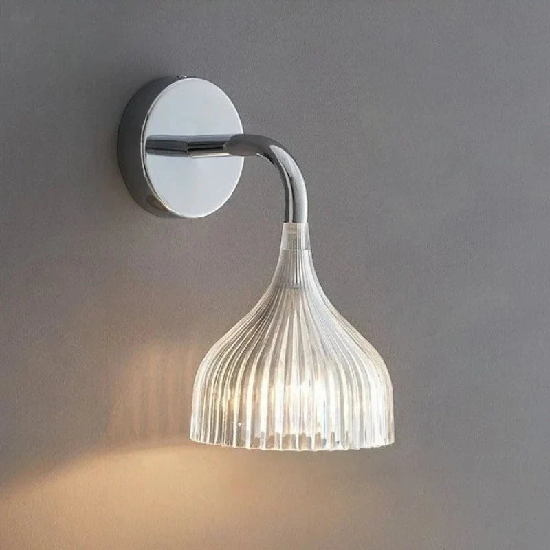 Radiant Flute Series Lamps Wall Lamp Clear