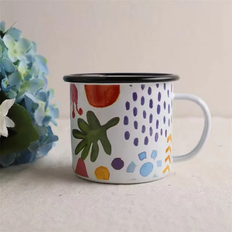 Homebound Enamel Mugs Flowers