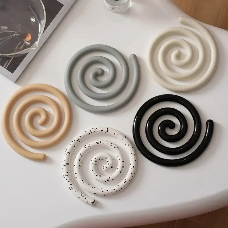 Coiled Ceramic Pot Rest