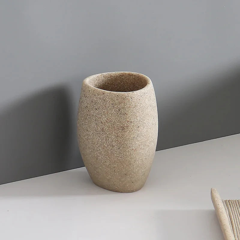Oasis Resin Stone Bath Accessories Mouthwash cup