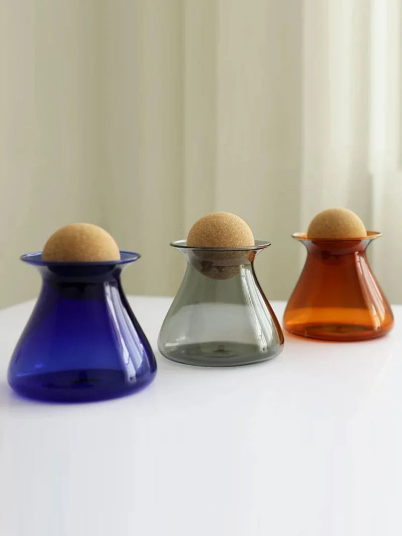 Halo Hue Glass Storage Jar