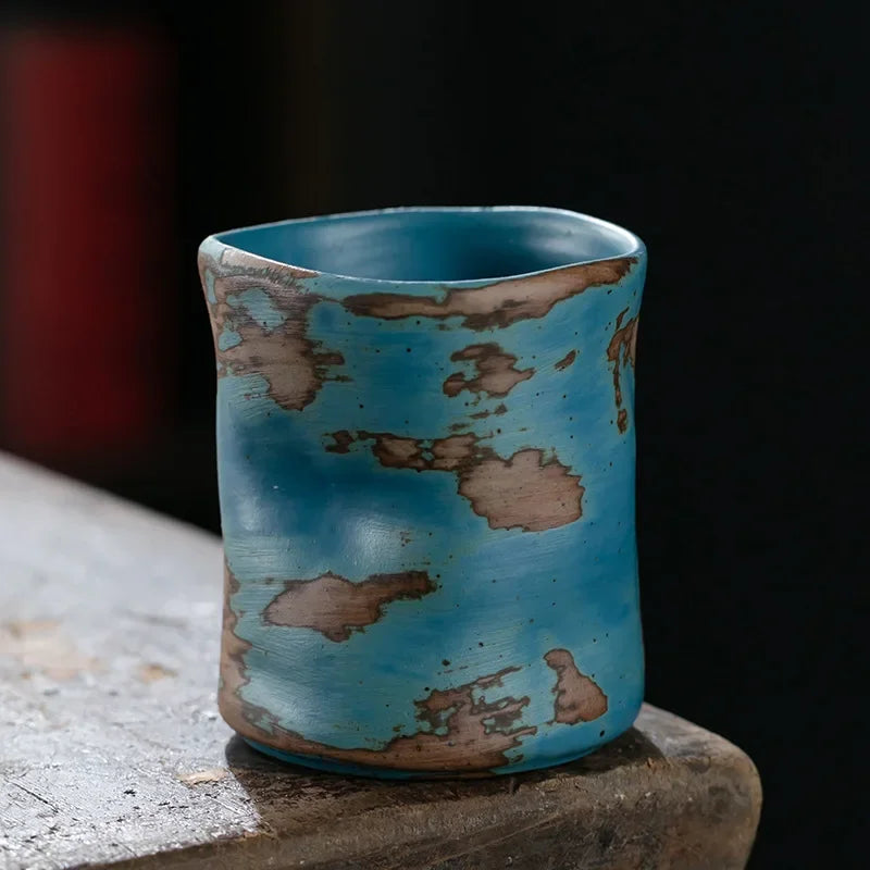 Kyoto Clay Ceramic Cup Blue