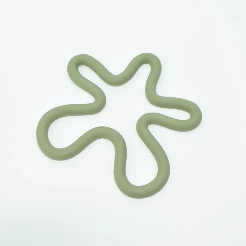 Wave Loop Mat Green