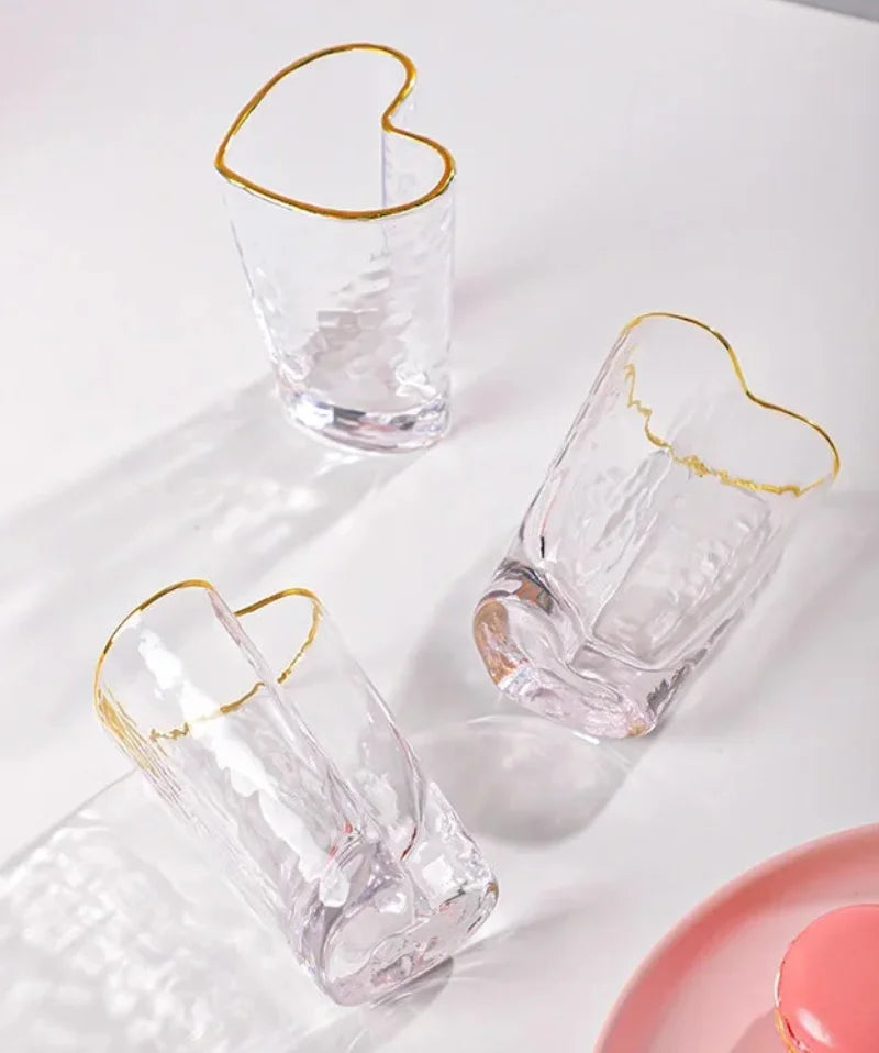 Amour Heart Glass