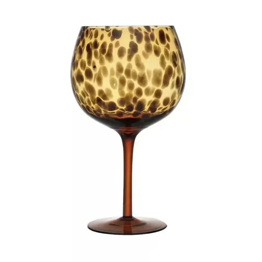 Savanna Spot Stemware Goblet