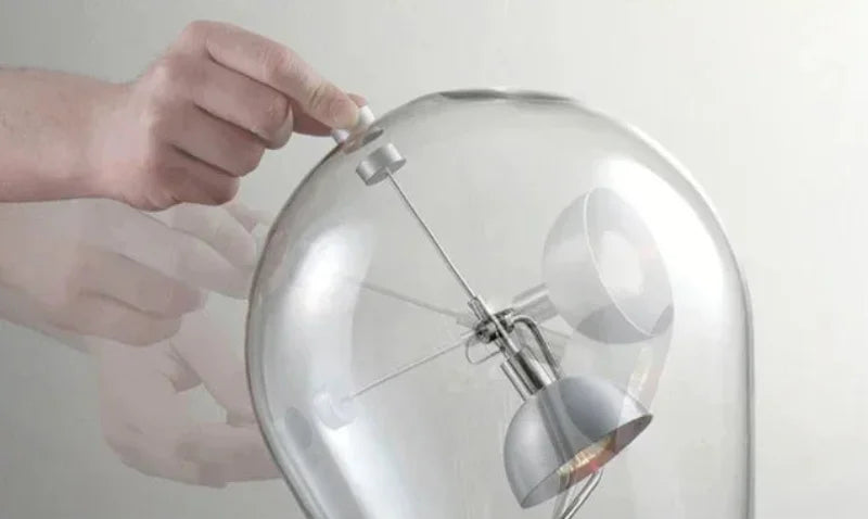 Gravita Chrome Dimmable Table Lamp