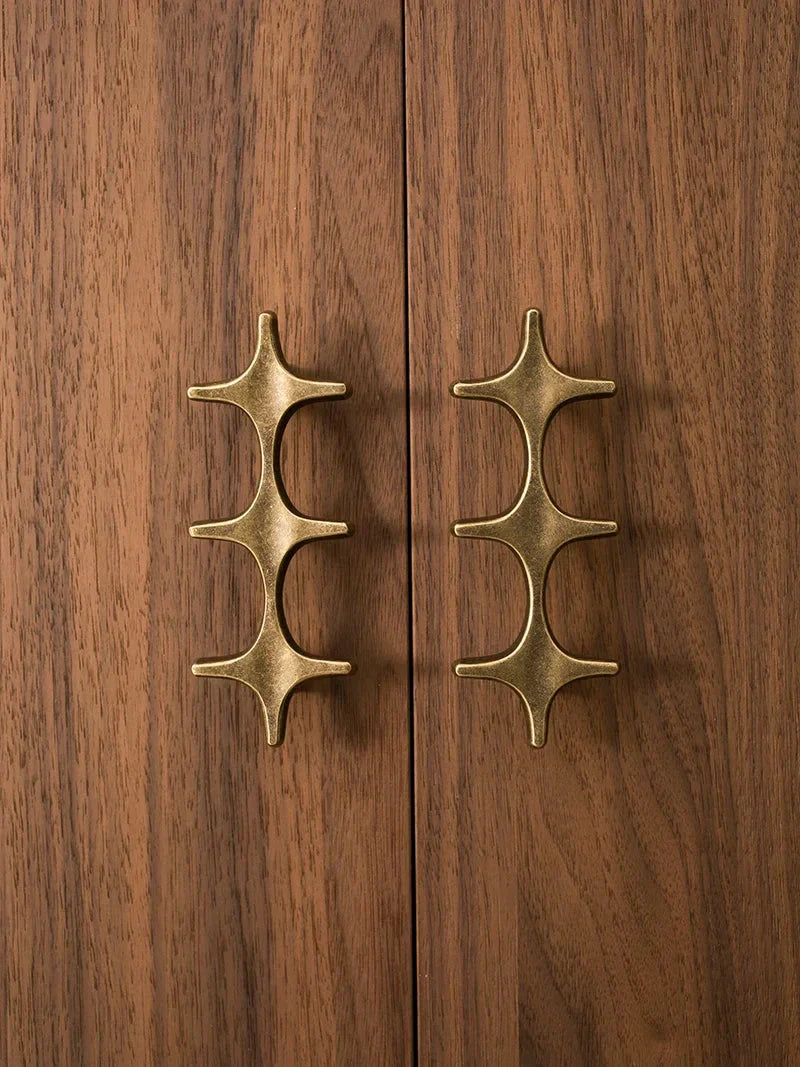 The Crossbeam Brass Knobs