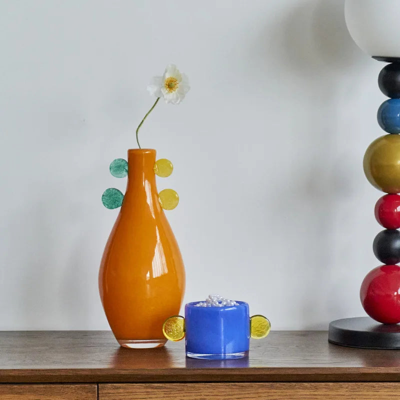 Carousel Pop Glass Vase