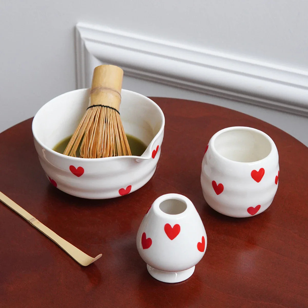 Sweetheart Matcha Ceramic Ritual Set
