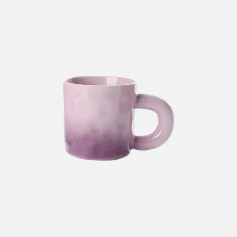 Cloud Bloom Gradient Mug Purple