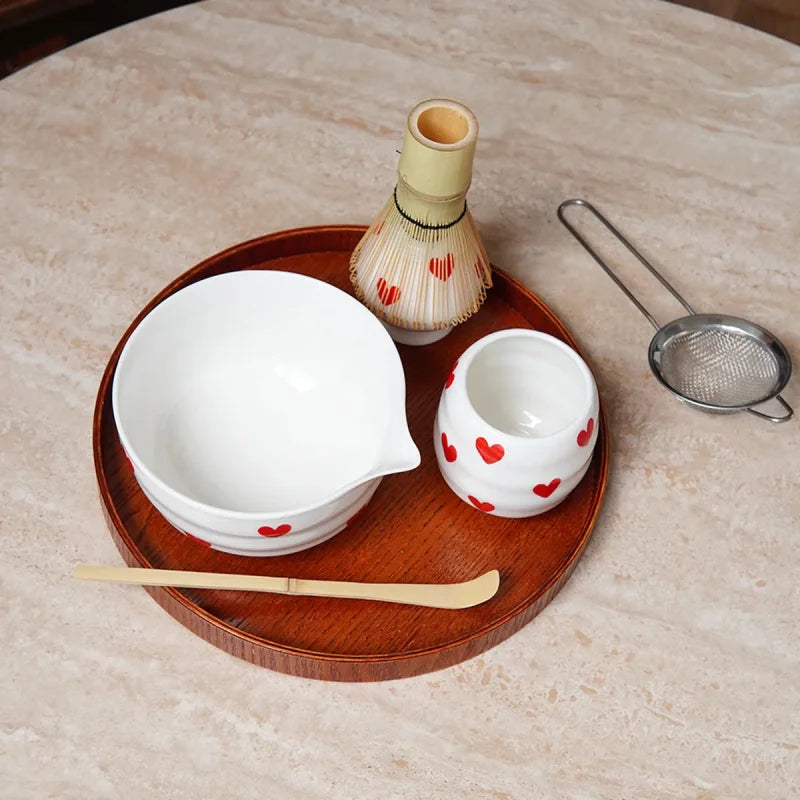 Sweetheart Matcha Ceramic Ritual Set