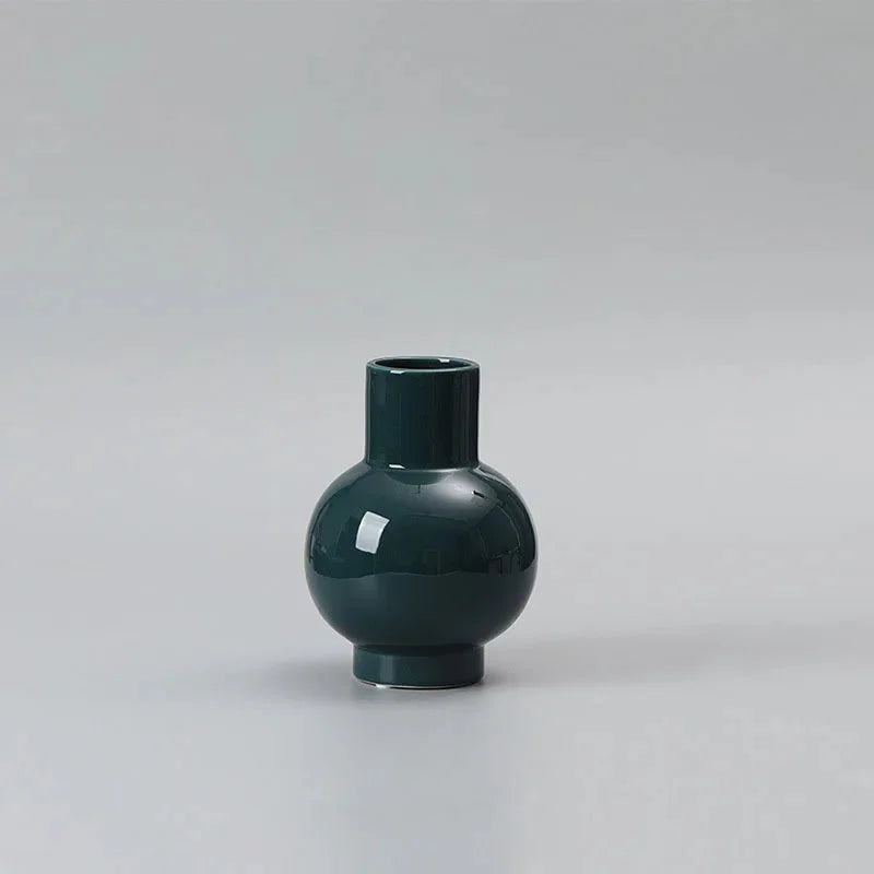 Orbita Glazed Ceramic Vase