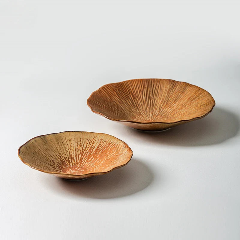 Terra Sunburst Artisan Bowl