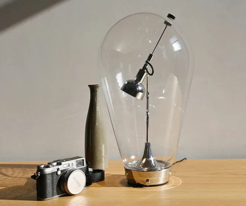 Gravita Chrome Dimmable Table Lamp