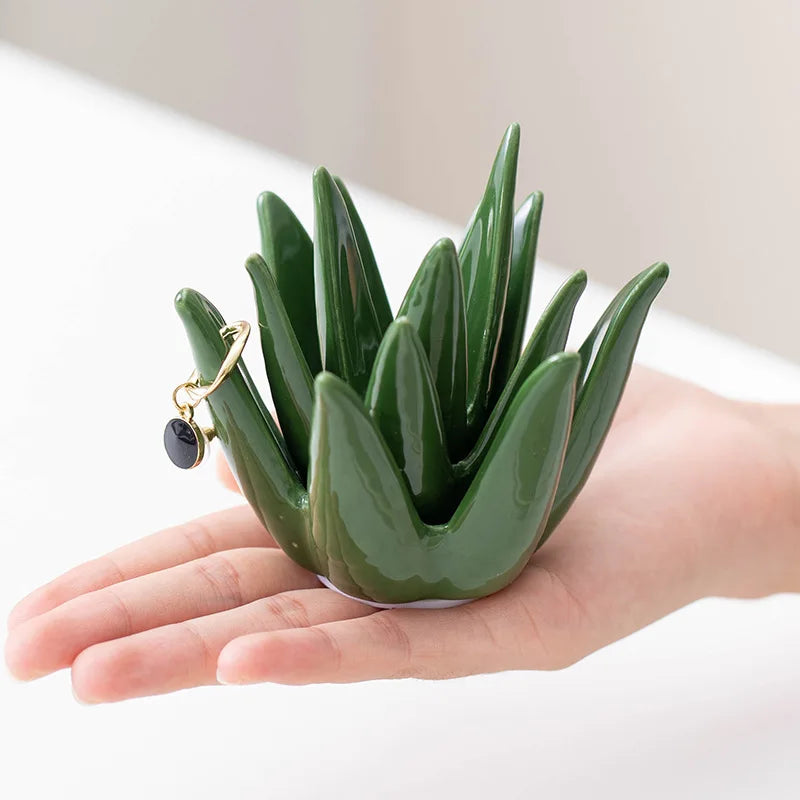 Agave Bloom Jewelry Dish