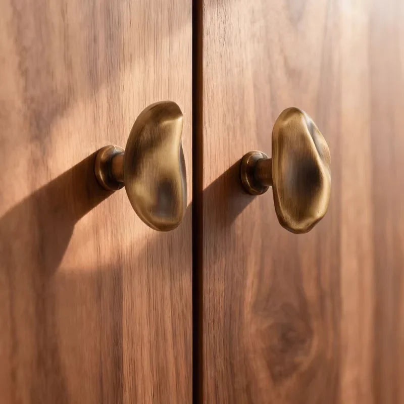 Molten Pebble Cabinet Knob