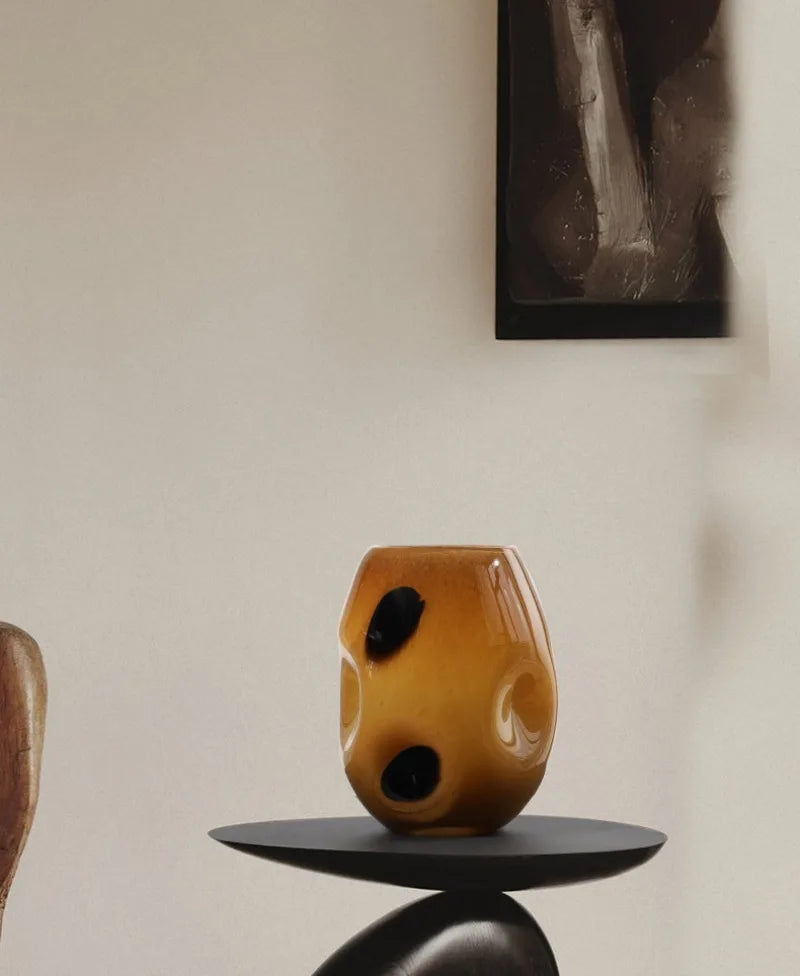 Amberfield Polka Vase