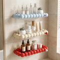 Bubble Cloud Bathroom Shelf
