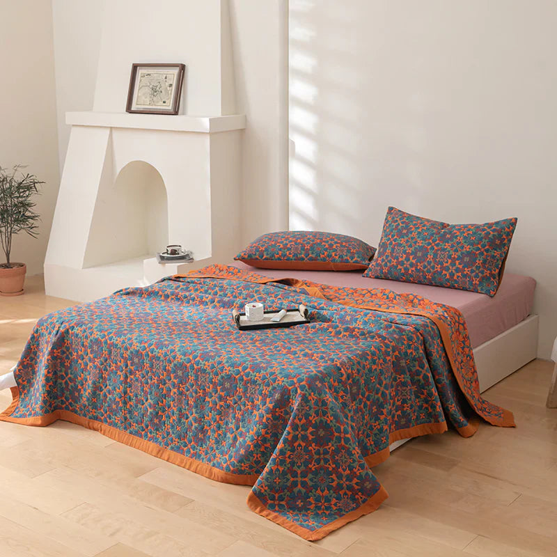 Nehari Cotton Reversible Quilt