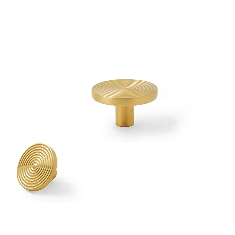 Sundial Brass Cabinet Knob