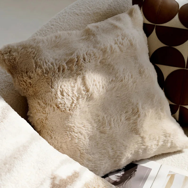 Savanna Trace Pillow Cover Furry