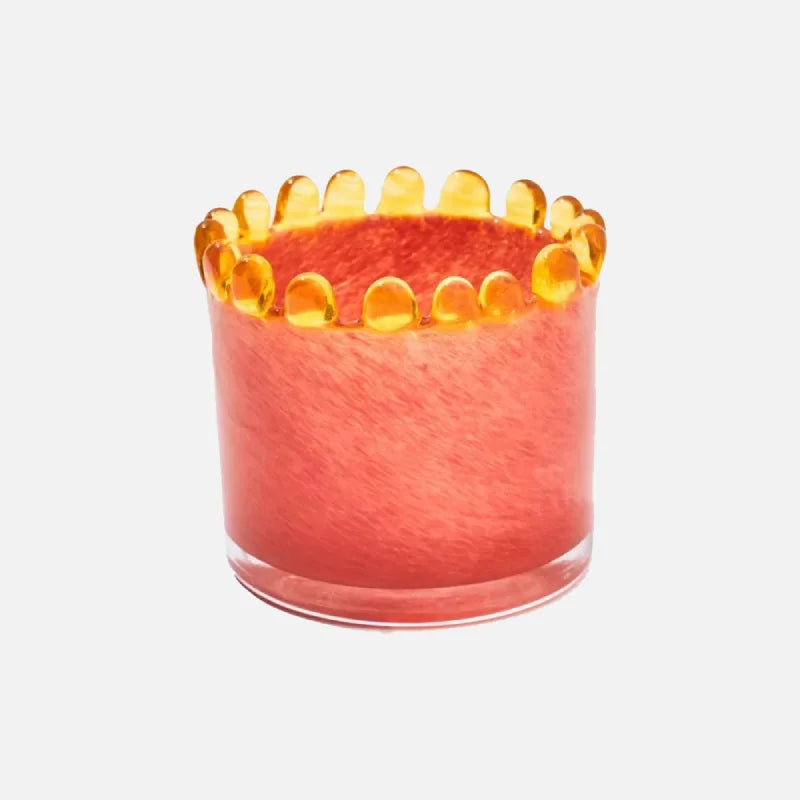 Lace Ring Glass Vase