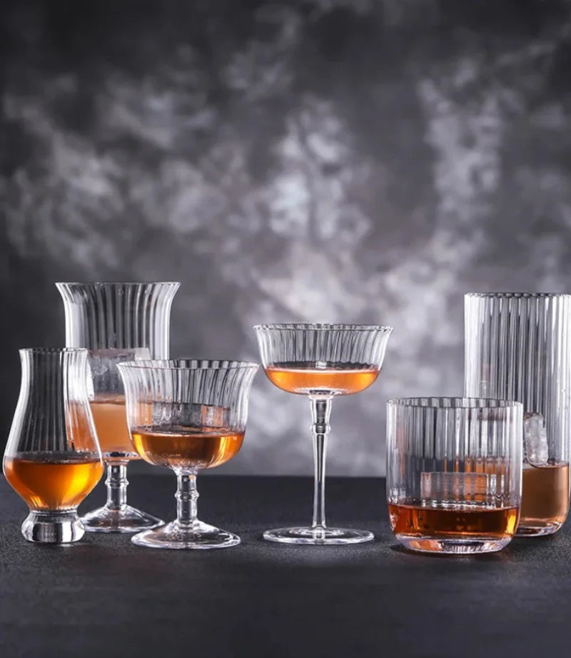Fluted Belle Époque Cocktail Coupe