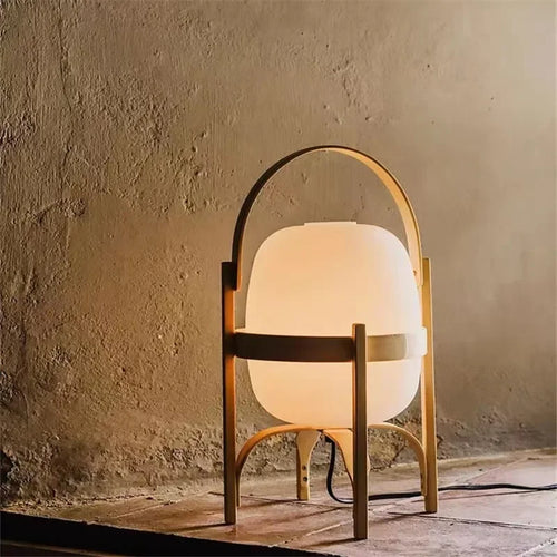 Art Neuvo Floor Lantern