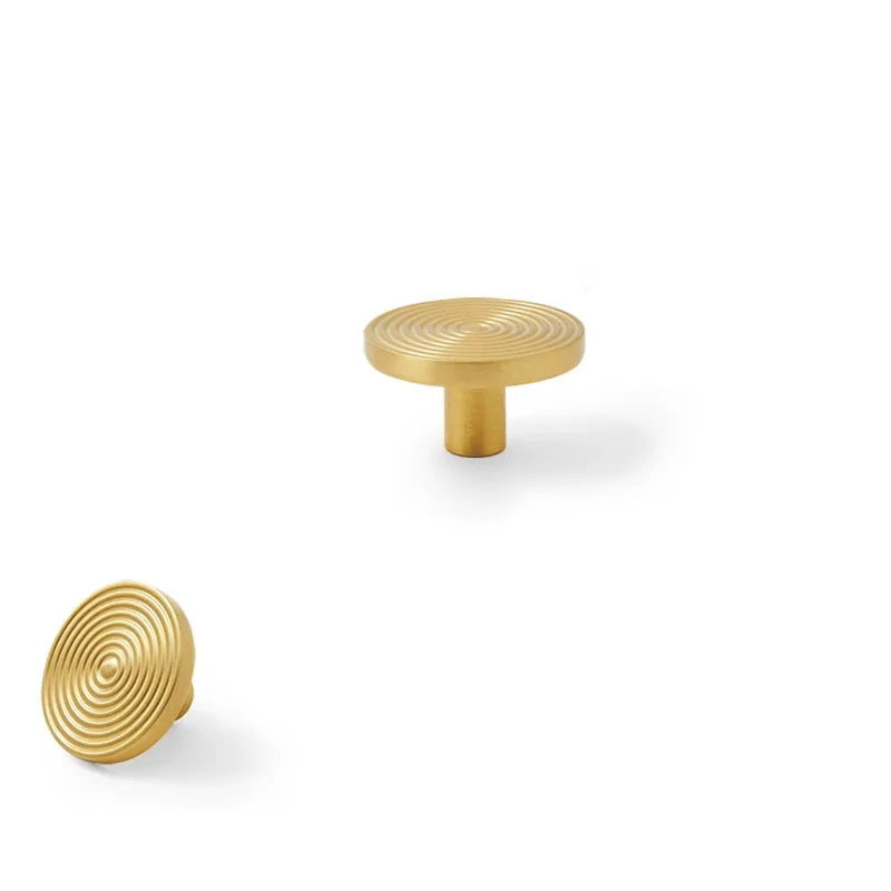 Sundial Brass Cabinet Knob
