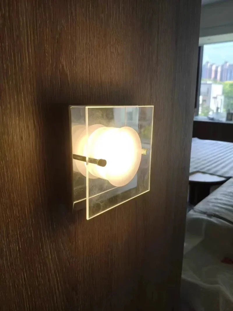 Reflector Cube Wall Sconce