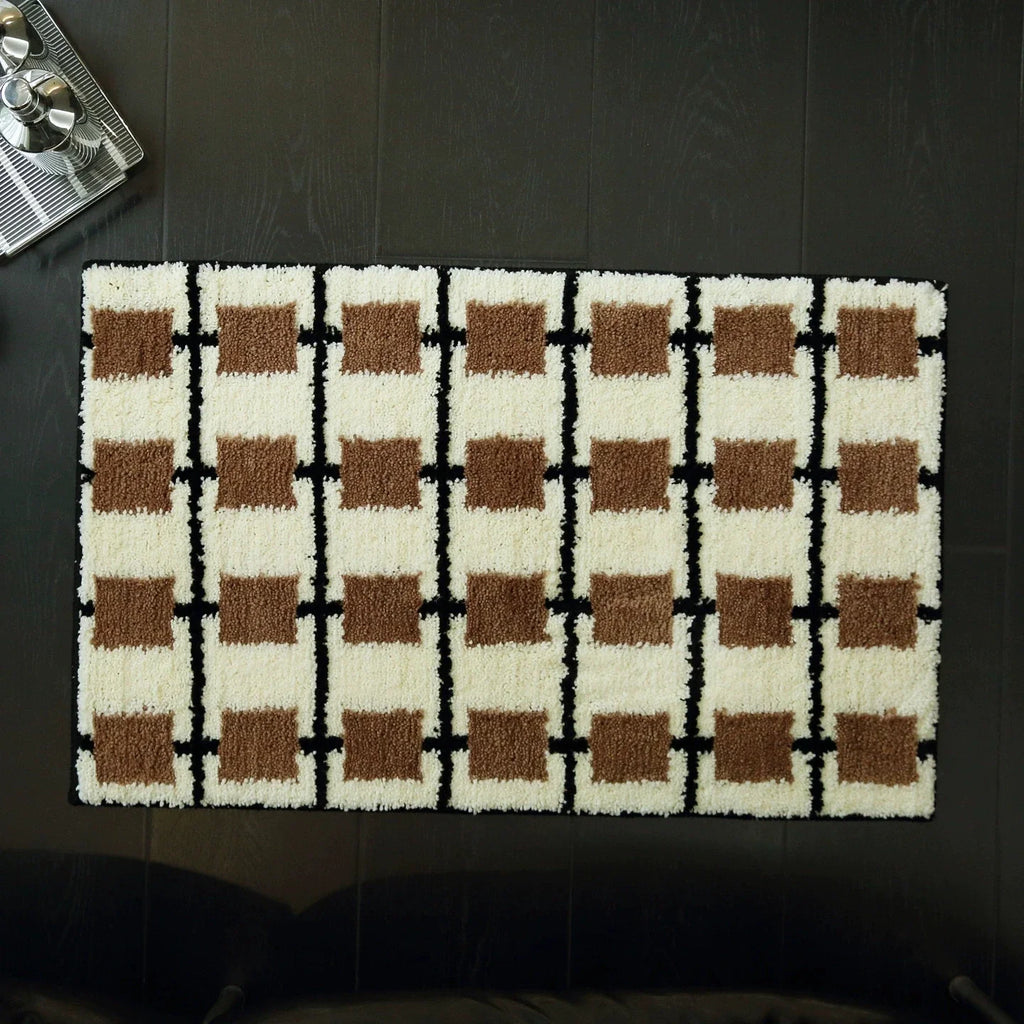 Cedar Check Tufted Rug