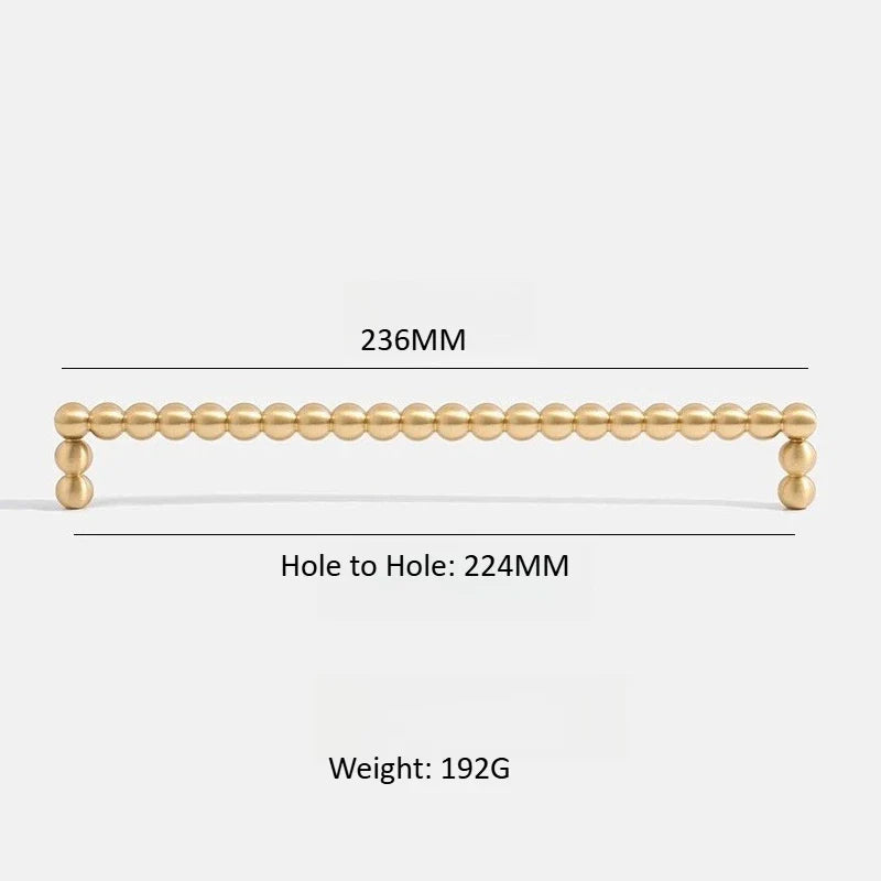 Pearl Brass Cabinet Pull