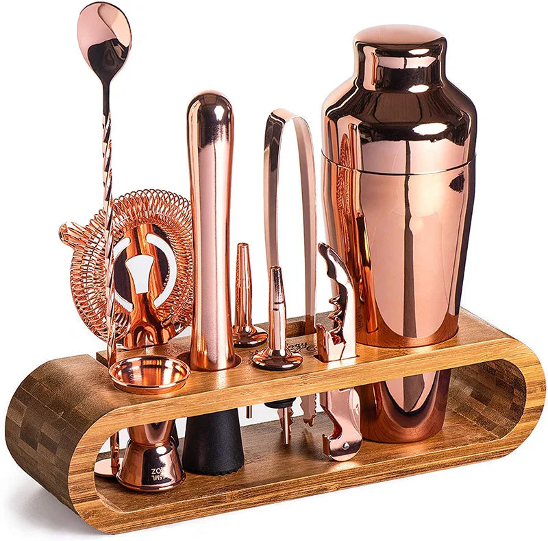 Metallic Bar Set Rose Gold