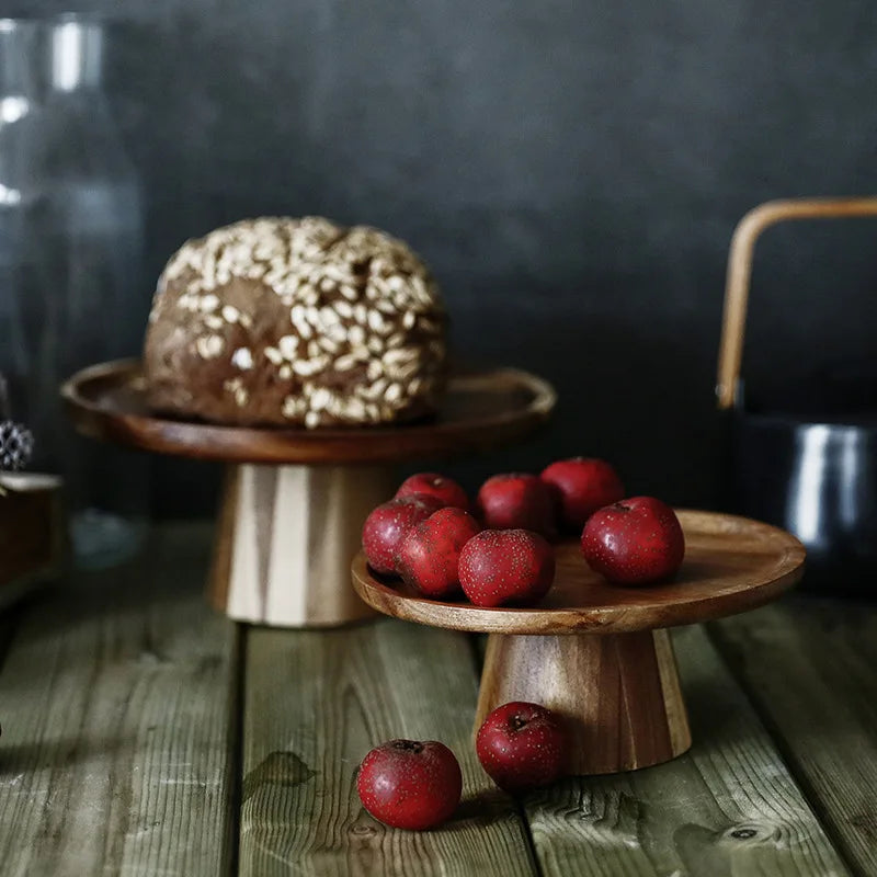Wood Food Stand