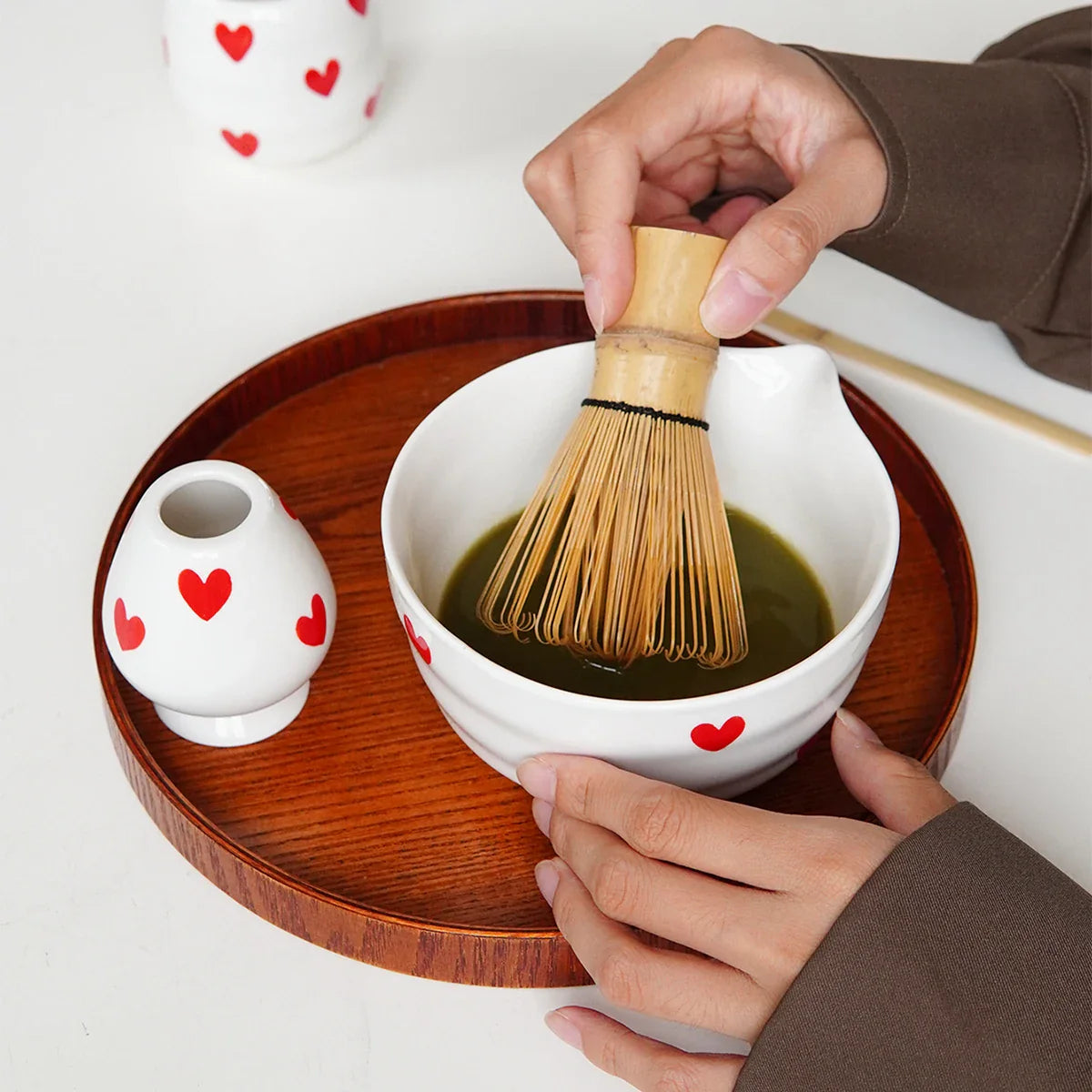 Sweetheart Matcha Ceramic Ritual Set