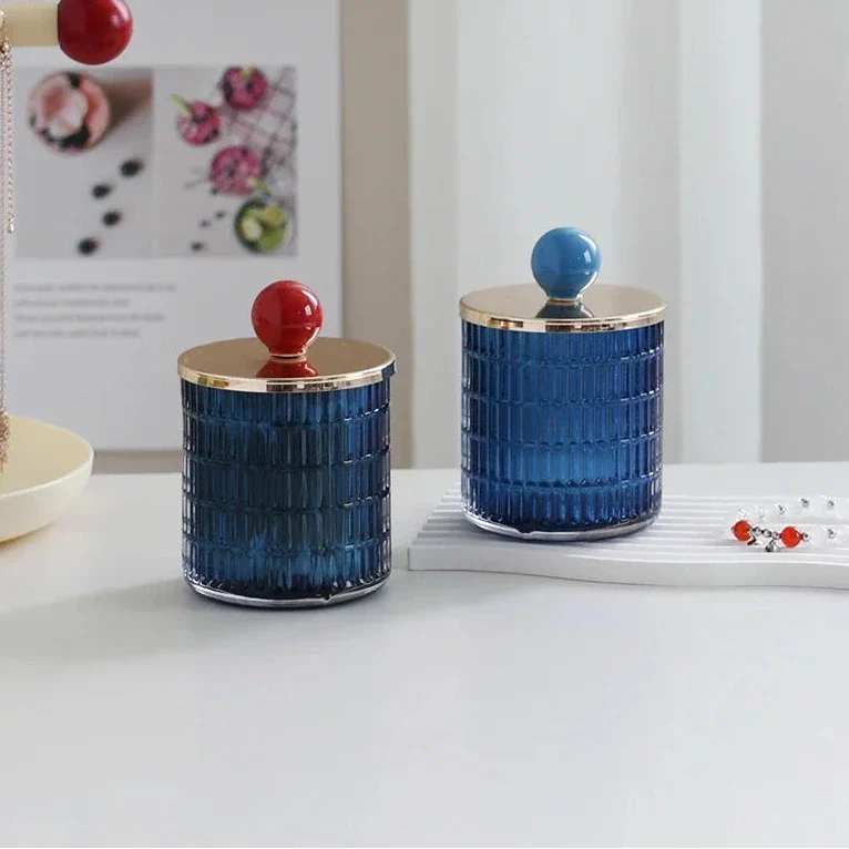 Vista Knob Glass Canisters