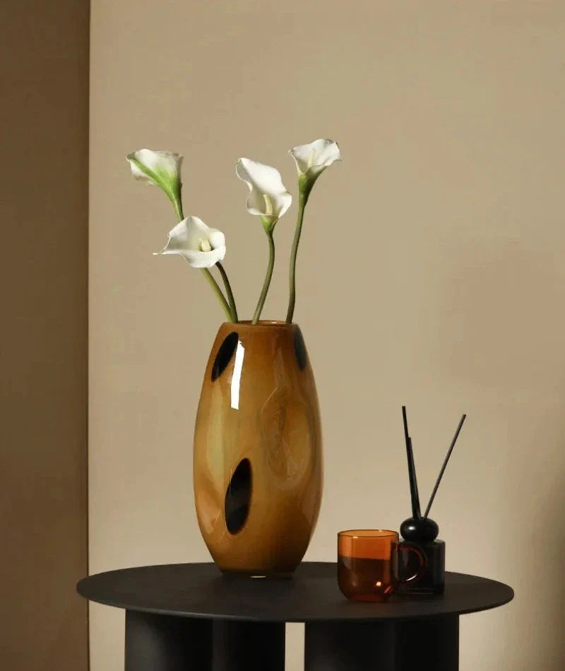 Amberfield Polka Vase