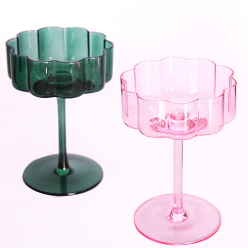 Wave Rim Glass Collection