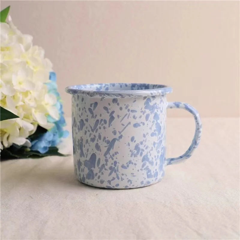 Homebound Enamel Mugs Blue