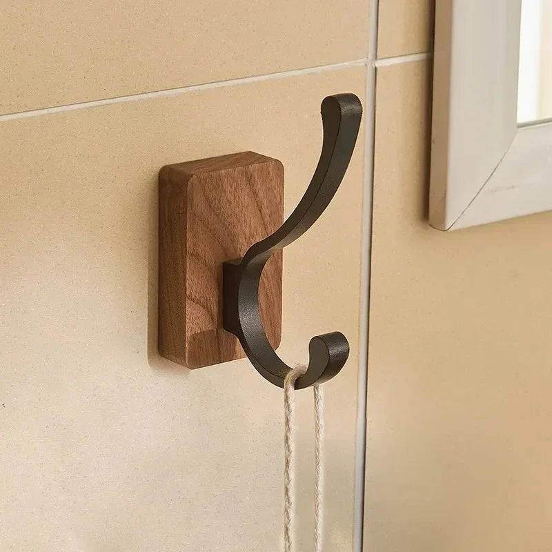Stick & Style Self-Adhesive Wall Hook Double Hook
